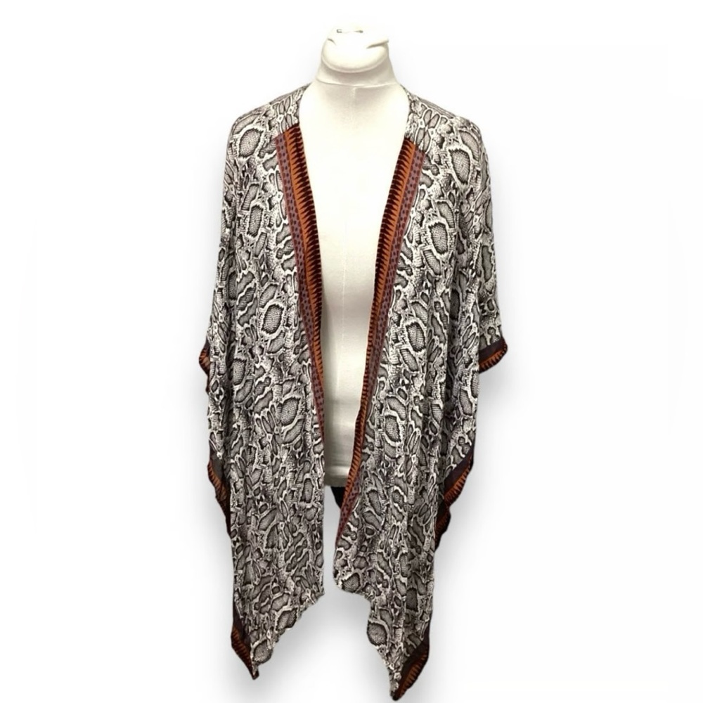 SHYANNE Tribal/Animal Print Shall Wrap. One Size Fits All.